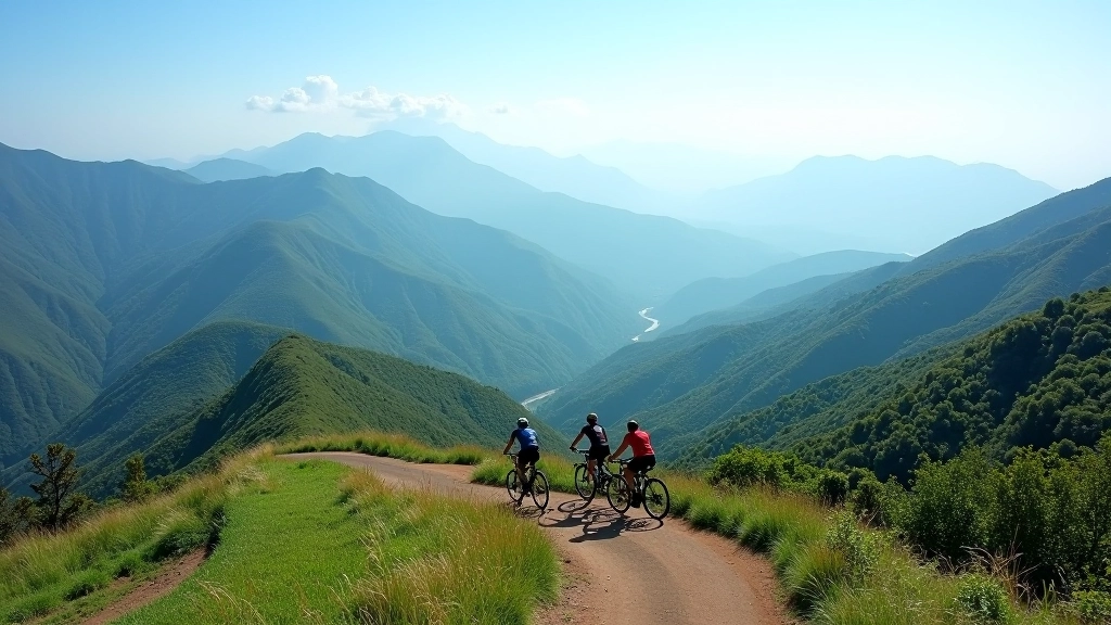 Ruta Panorámica - vistas de la Sierra Central desde las montañas